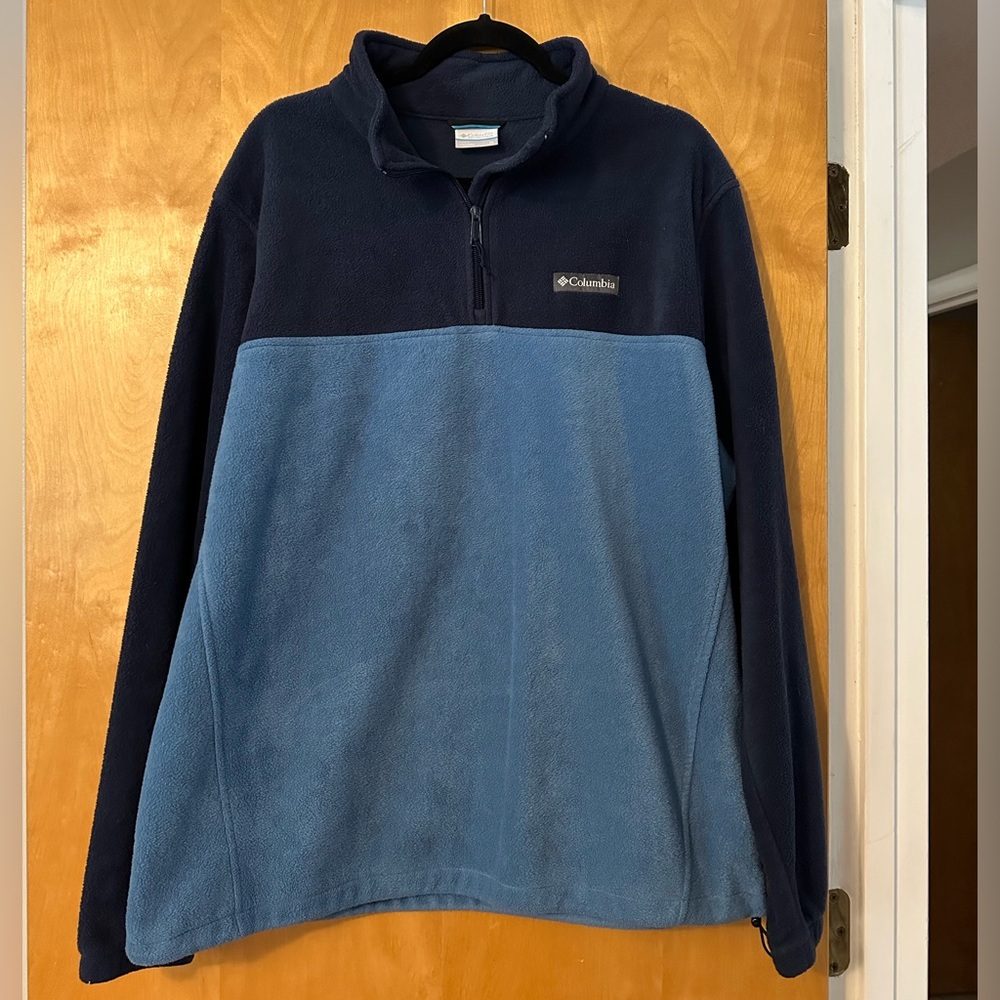 Columbia Quarter Zip Fleece Jacket